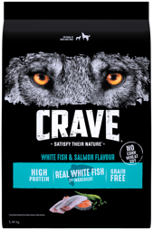 CRAVE™ Adult Dry Dog Food White Fish and Salmon Flavour image