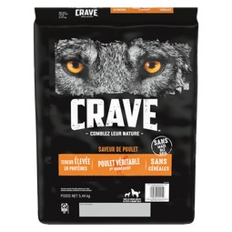 Nourriture pour chiens adultes CRAVE(MC) saveur de poulet image