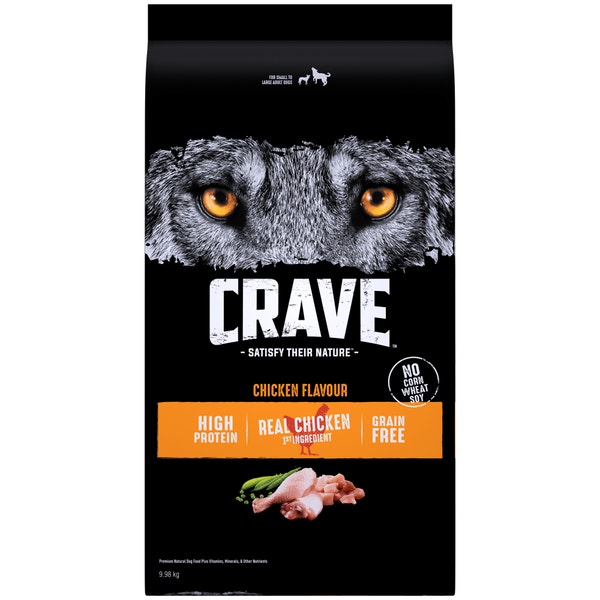 CRAVE™ Dog Food Dry Adult Protein Grain Free, Chicken image 1