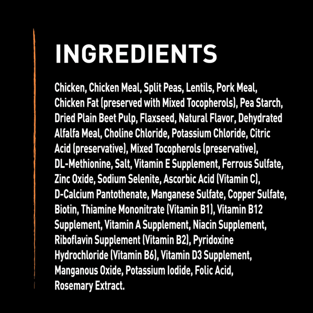 CRAVE™ Dog Food Dry Adult Protein Grain Free, Chicken ingredients image